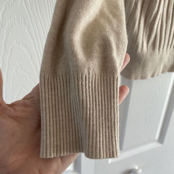 Vila Milano Knit Cardigan Daisy Embroidered Soft Feminine Sweater Large - Picture 4 of 7